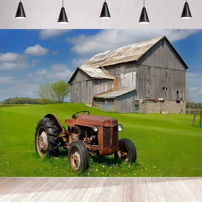 Agriculture Farming Background - Latar Belakang Fotografi Lahan Pertanian Hijau