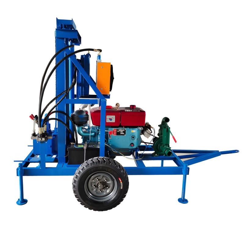 Rig Pengeboran Sumur Air Mini  - Farming Agriculture Project ulasan dan harga
