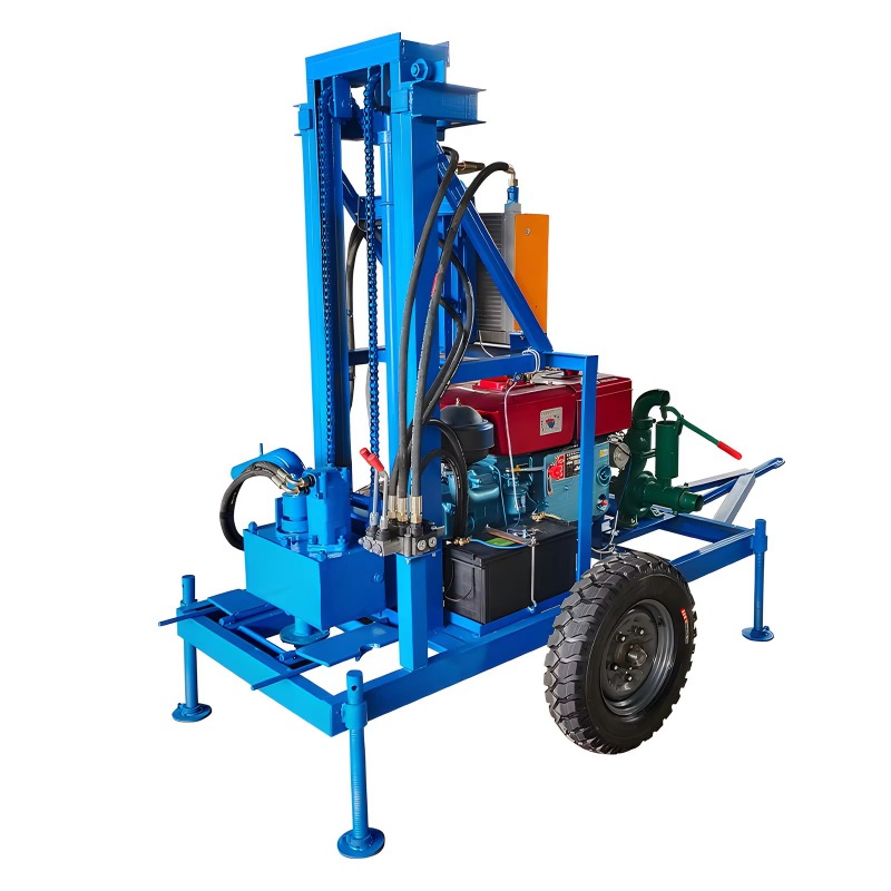 Rig Pengeboran Sumur Air Mini  - Farming Agriculture Project ulasan dan harga