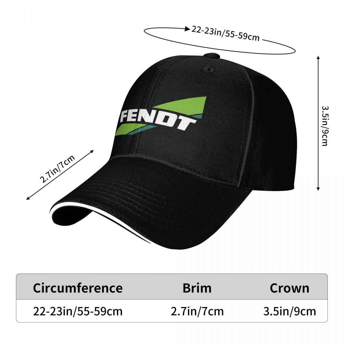 Topi Bisbol Logo Fendt Pertani - Farming Agriculture Logo ulasan dan harga